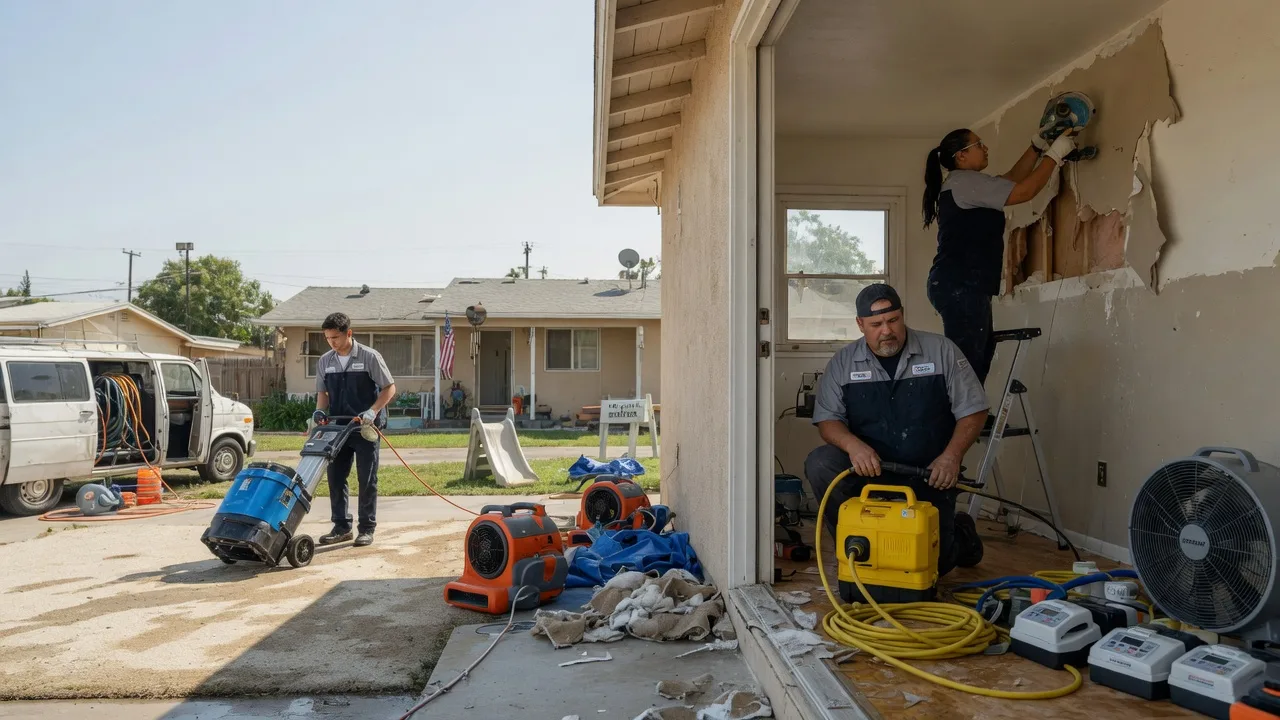 Water Damage Restoration in Halliday, ND near me